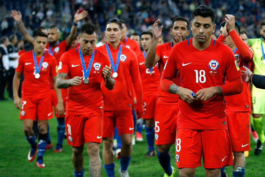 Los trece jugadores de la Selección Chilena que pueden quedar suspendidos ante Paraguay