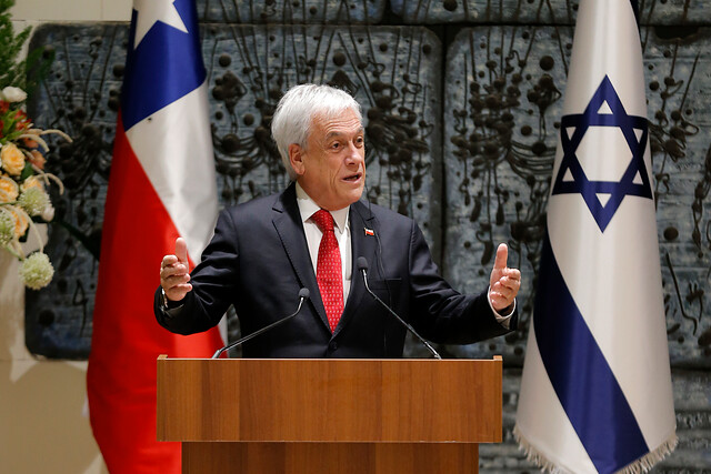 Piñera en Israel