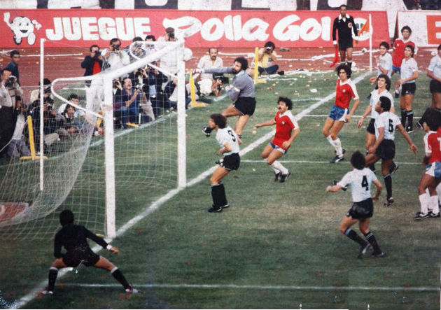 Aravena Gol Imposible Chile 1985