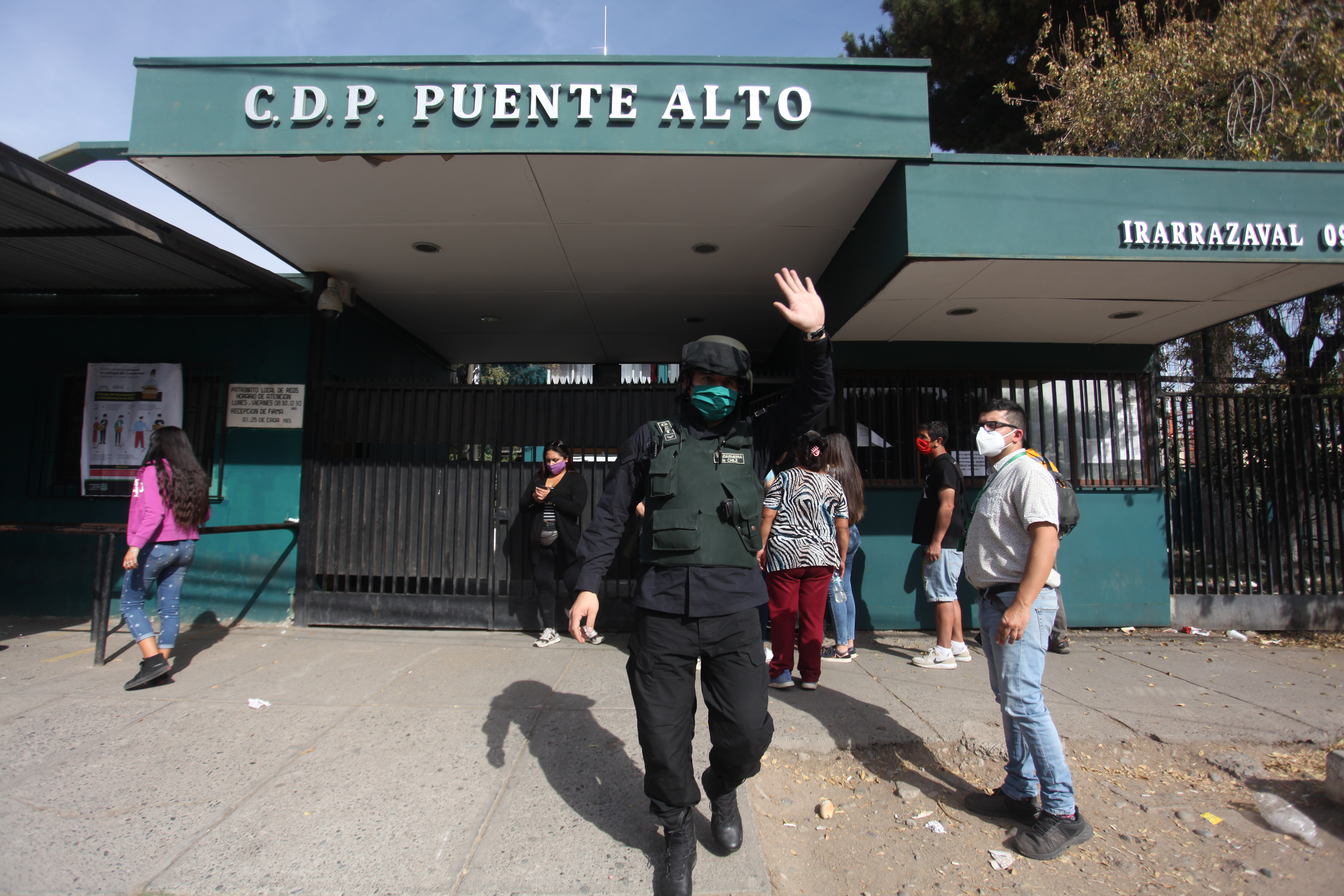 Carabineros Realiza Protocolo De Seguridad Tras Motin En Carcel De Puente Alto.