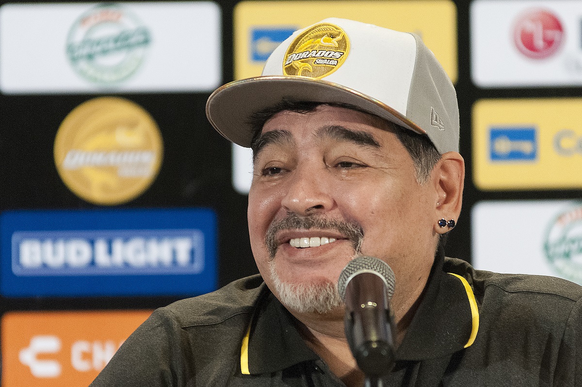 Mexico: Presentacion De Diego Maradona Como Dt De Dorados De Sinaloa