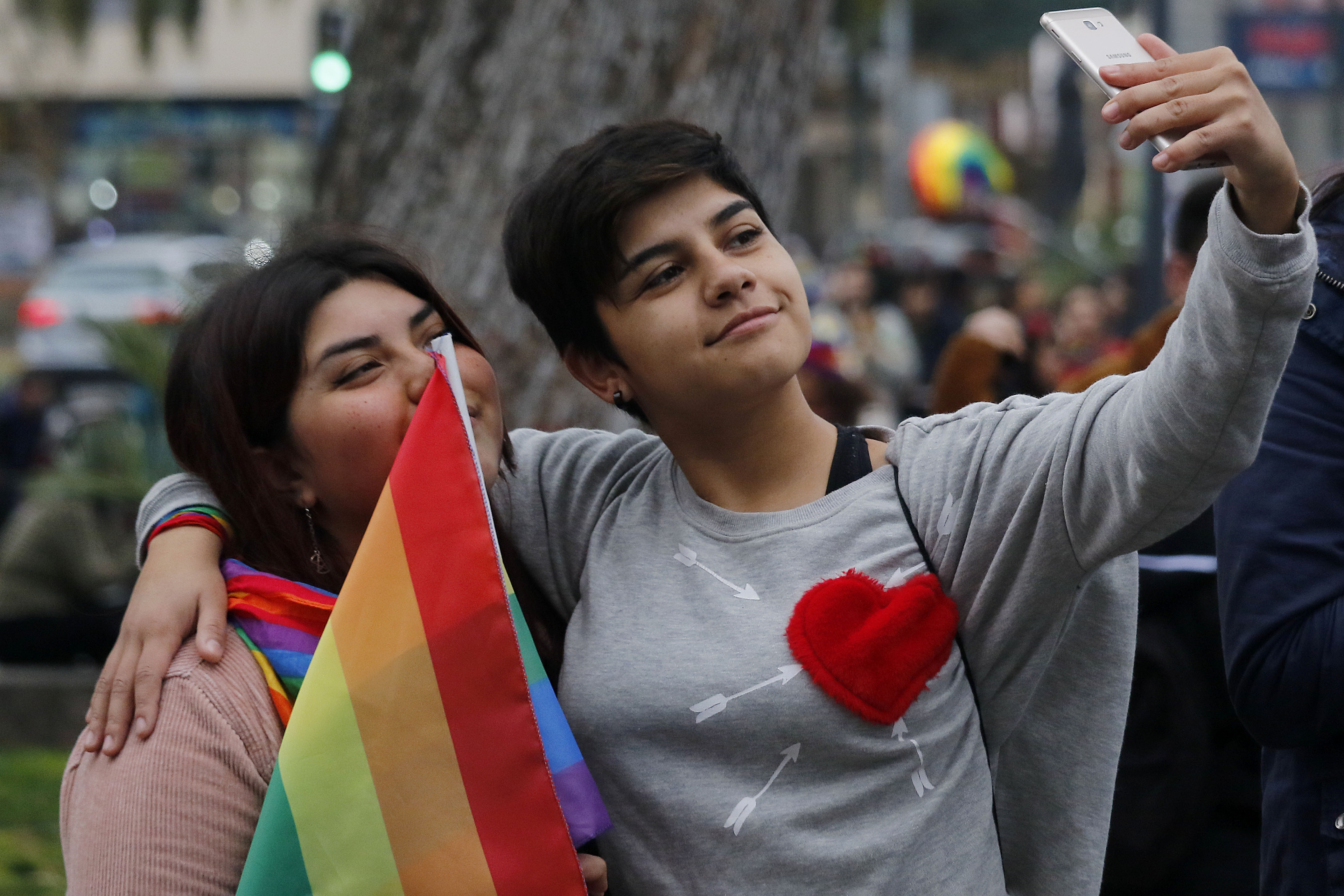Marcha Por El Orgullo Gay En Valparaiso