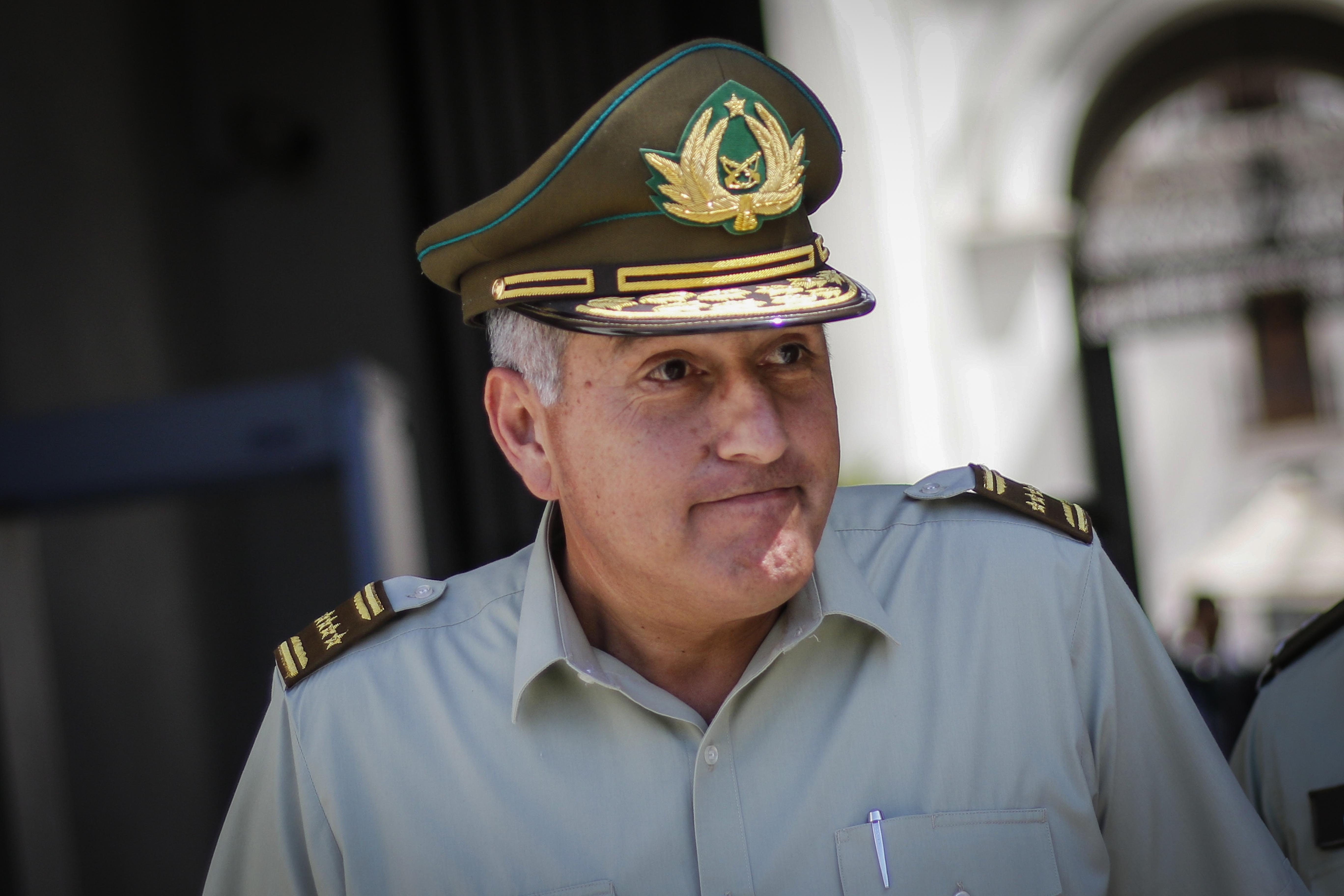 General Director De Carabineros Mario Rozas