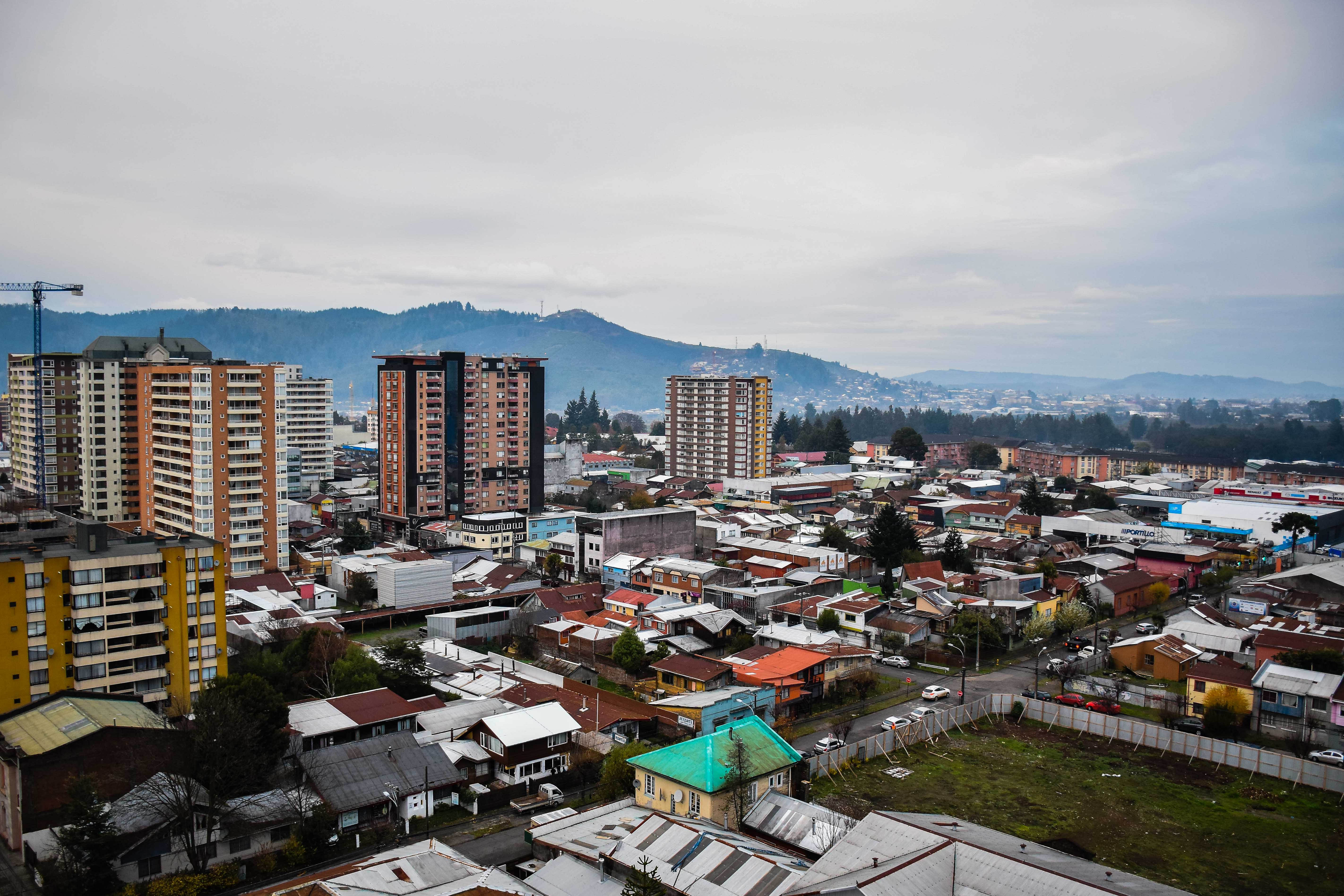 Temuco: Vista Panorámica De La Ciudad