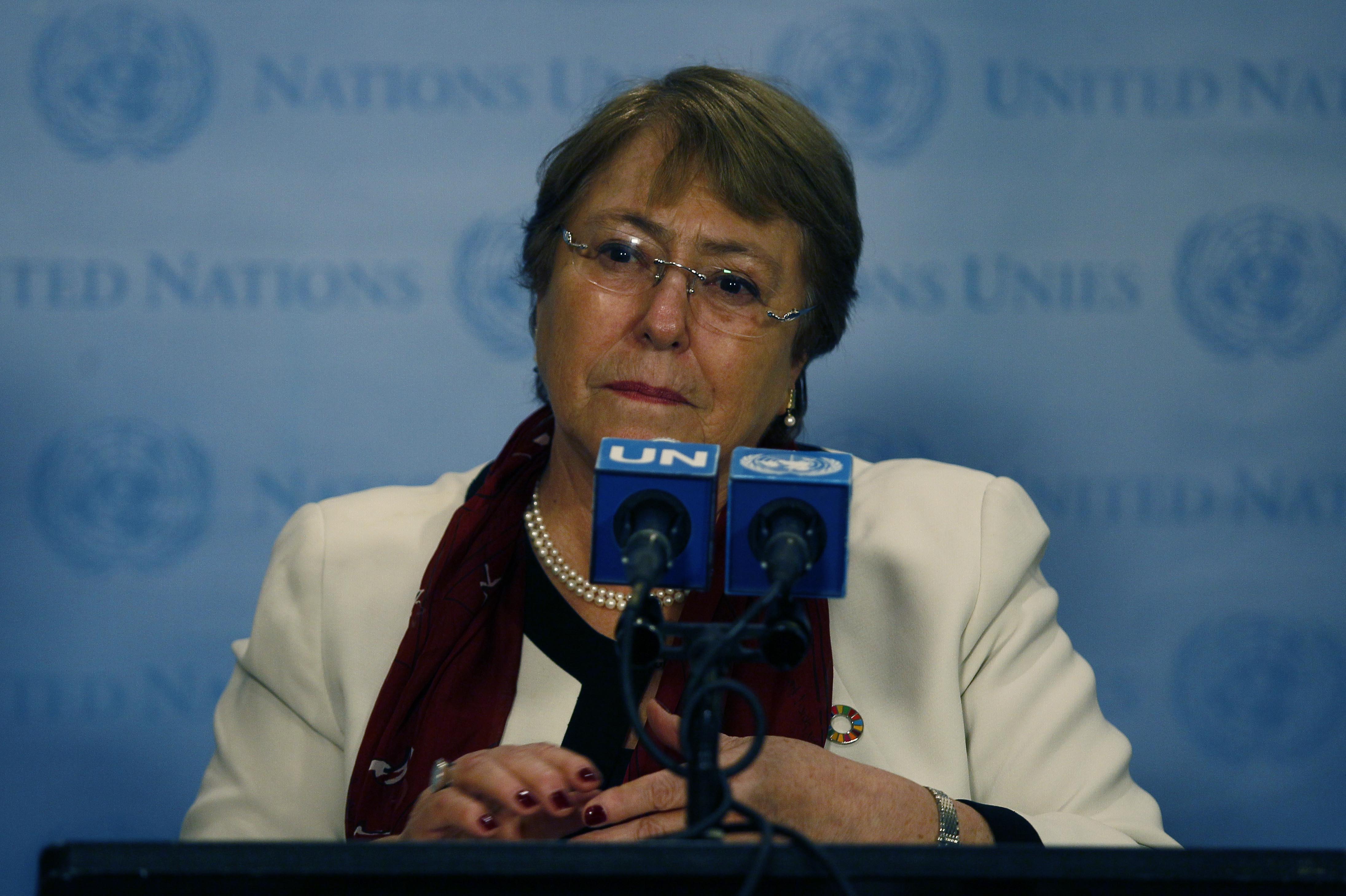 New York: Michelle Bachelet Realiza Conferencia De Prensa En La Onu