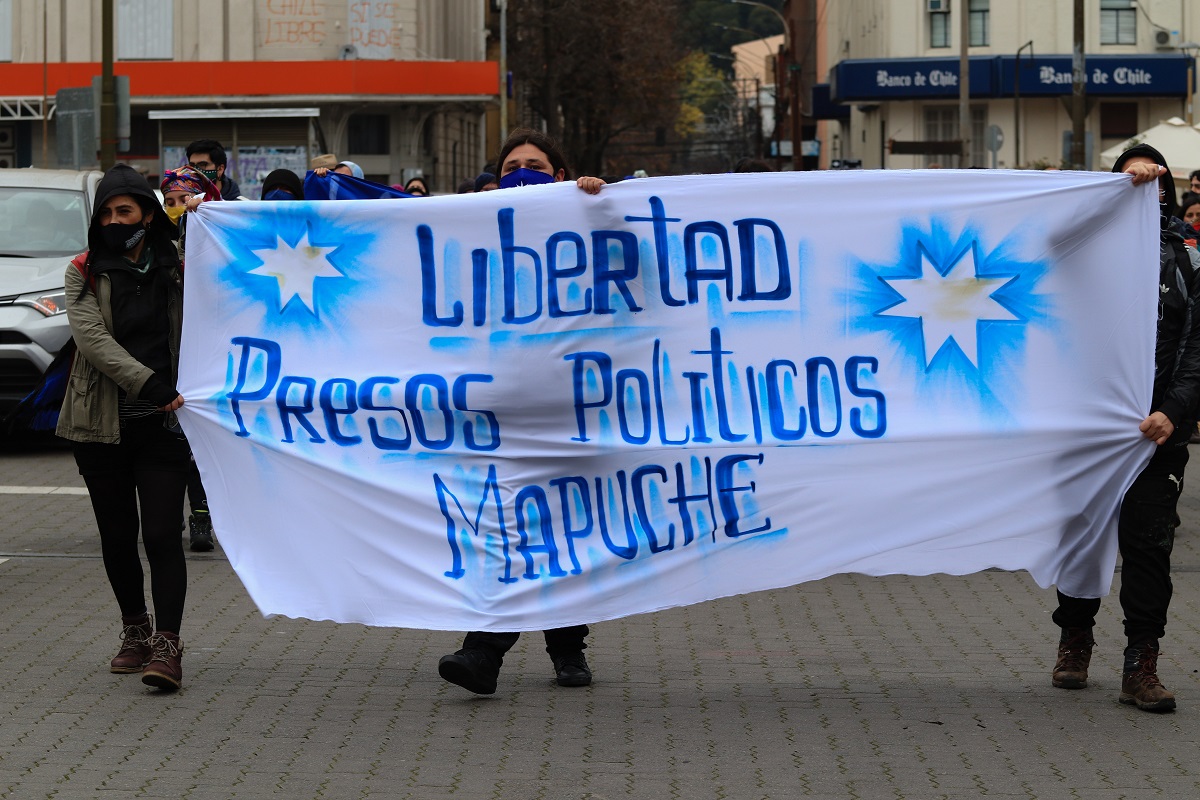 Concepcion: Marcha En Apoyo A Machi Celestino Cordova