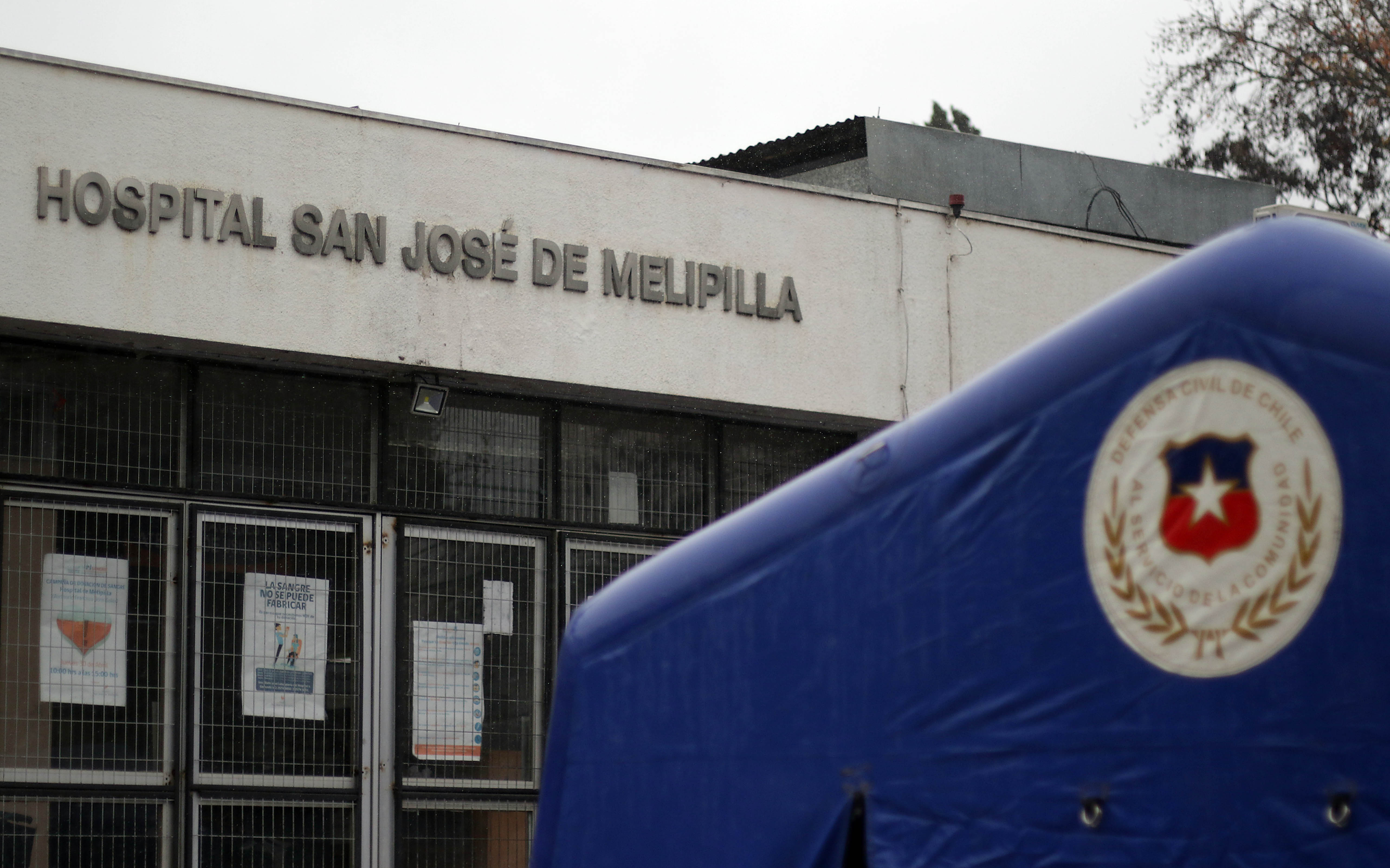 Fachada Del Hospital San José De Melipilla