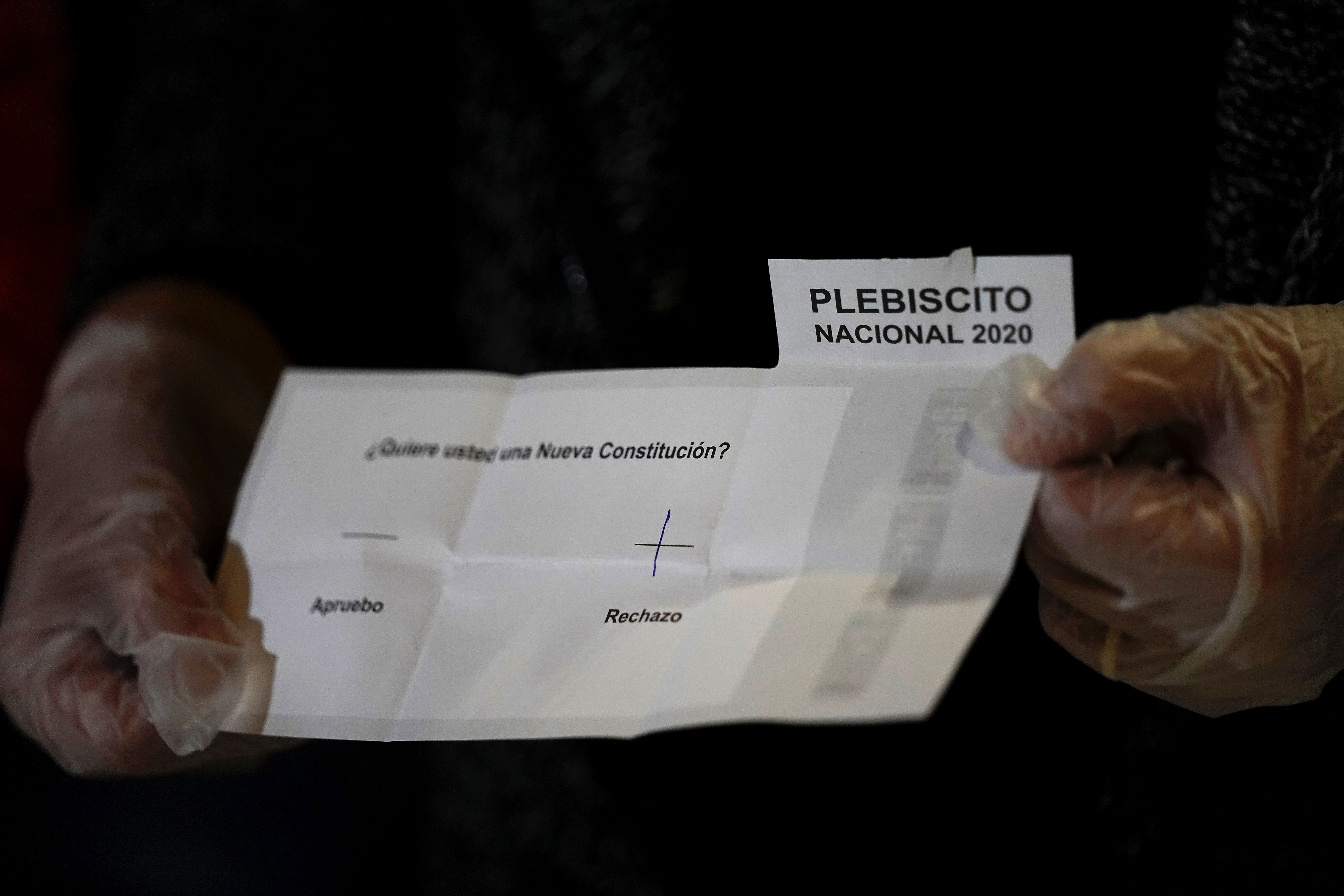 Plebiscito 2020 Conteo De Votos En El Estadio Nacional.