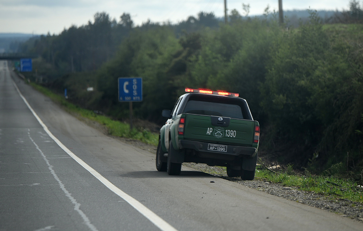 Temuco: Control Policial Y Militar En Ruta 5 Sur