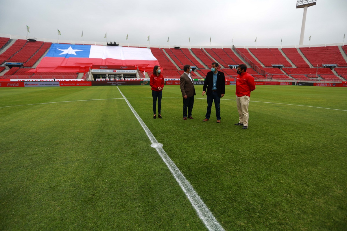 Autoridades Fiscalizan Estadio Nacional Ante Partido Chile V/s Peru