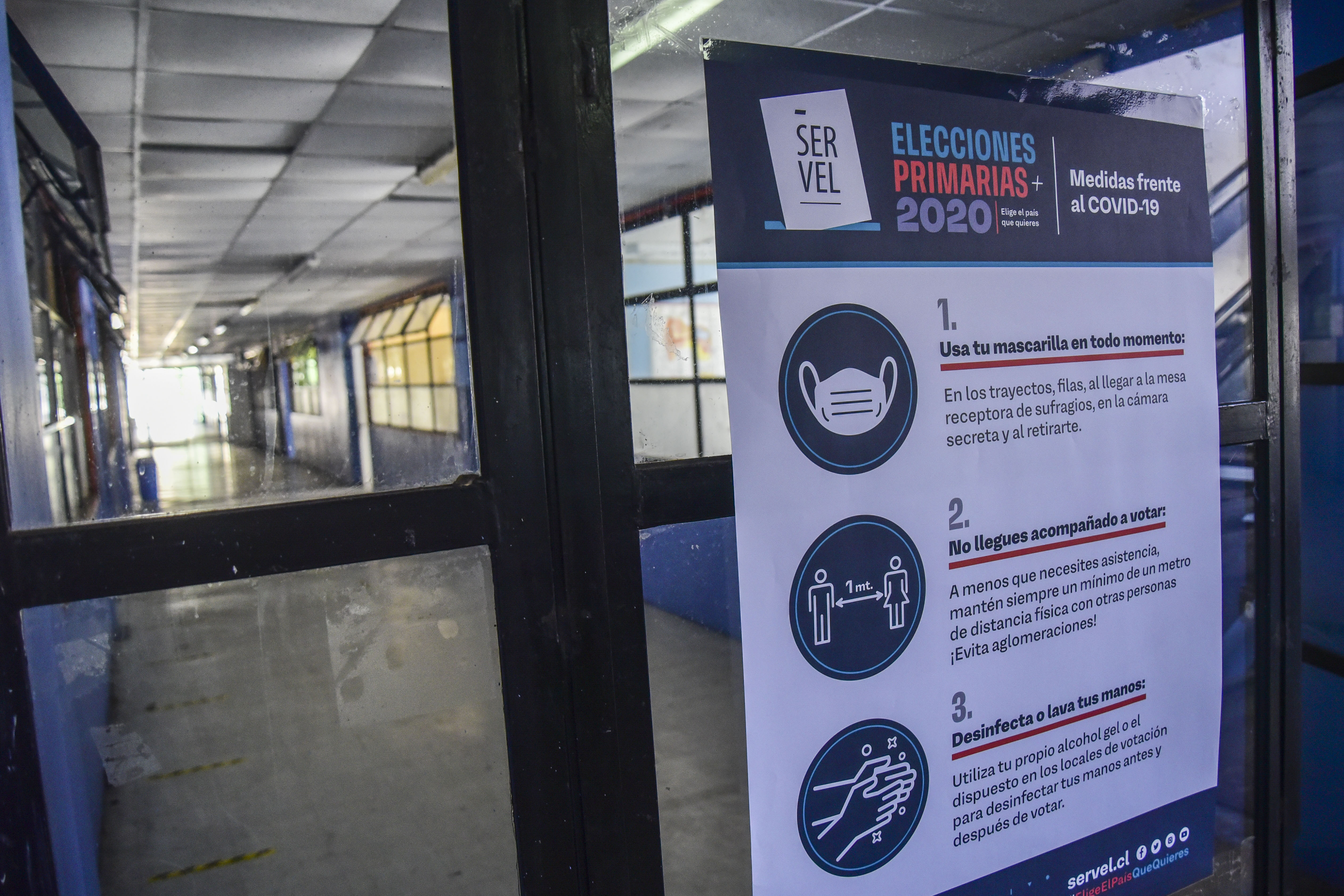 Valparaiso: Preparacion De Locales De Votacion Para Las Primarias 2020