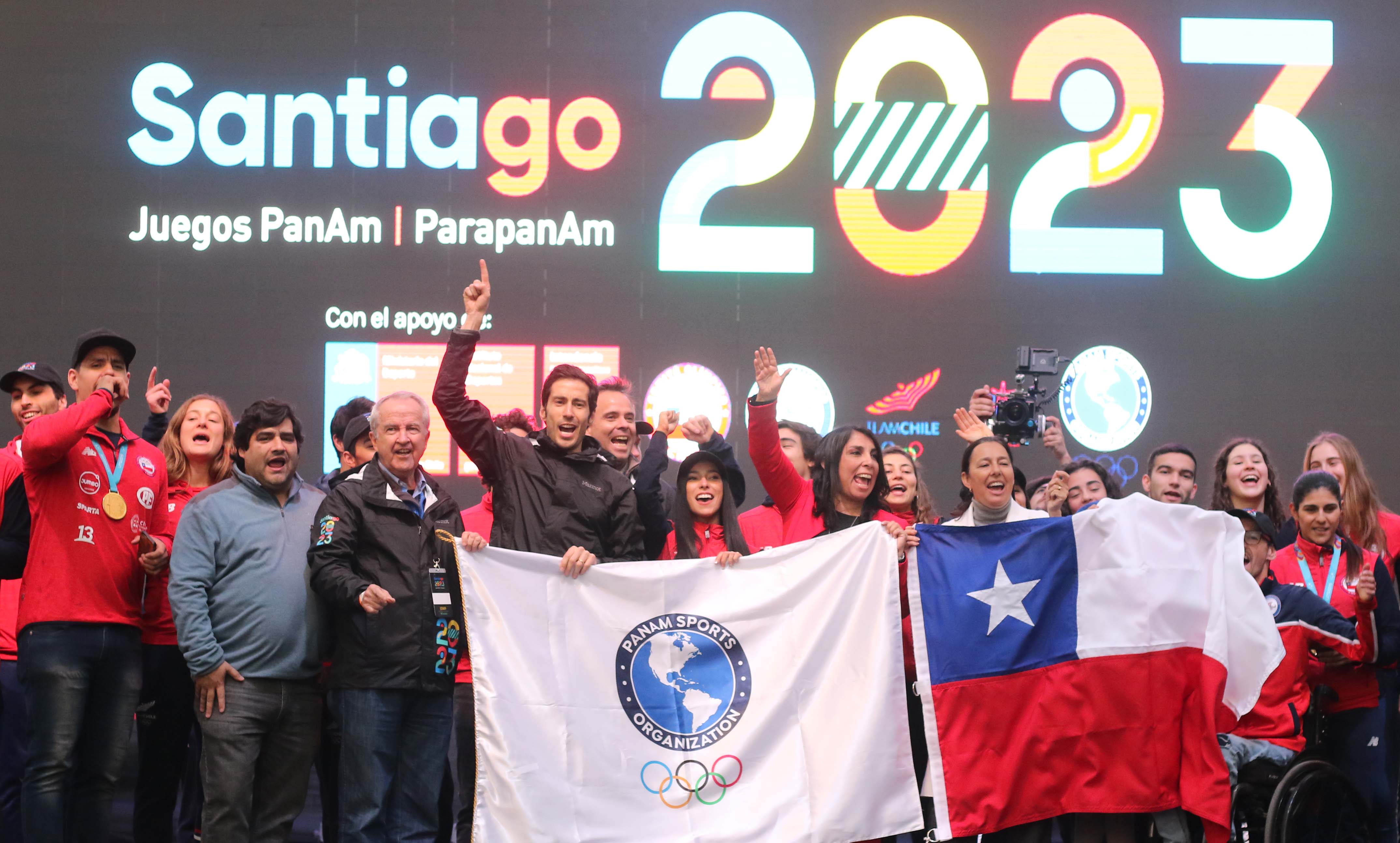 Ceremonia Presentacion Hacia Los Juegos Panamericanos Y Parapanamericanos De Santiago 2023