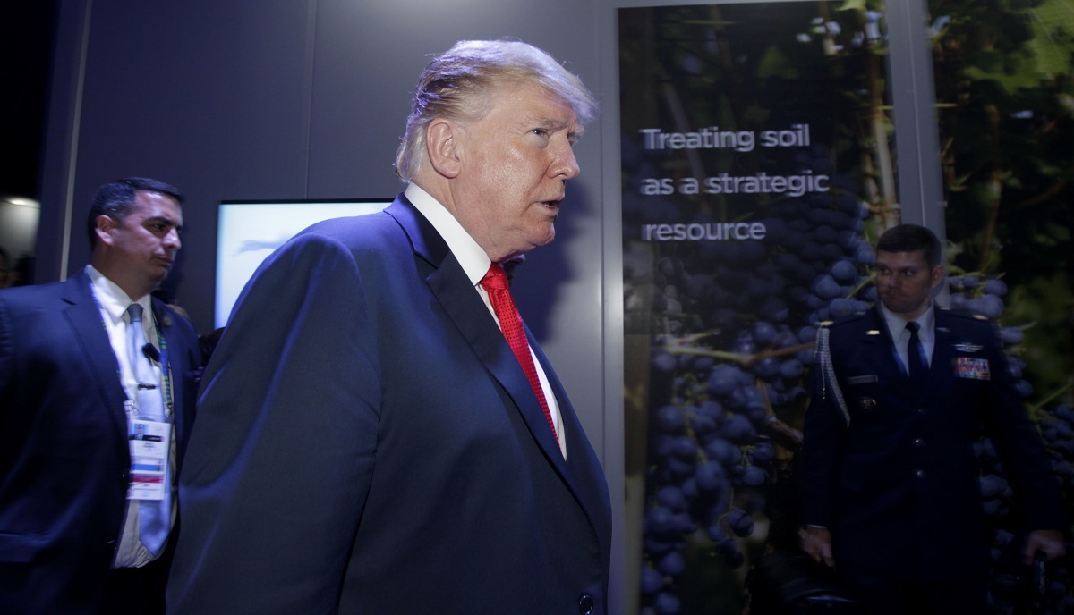 Argentina: Donald Trump Durante La Cumbre Del G20