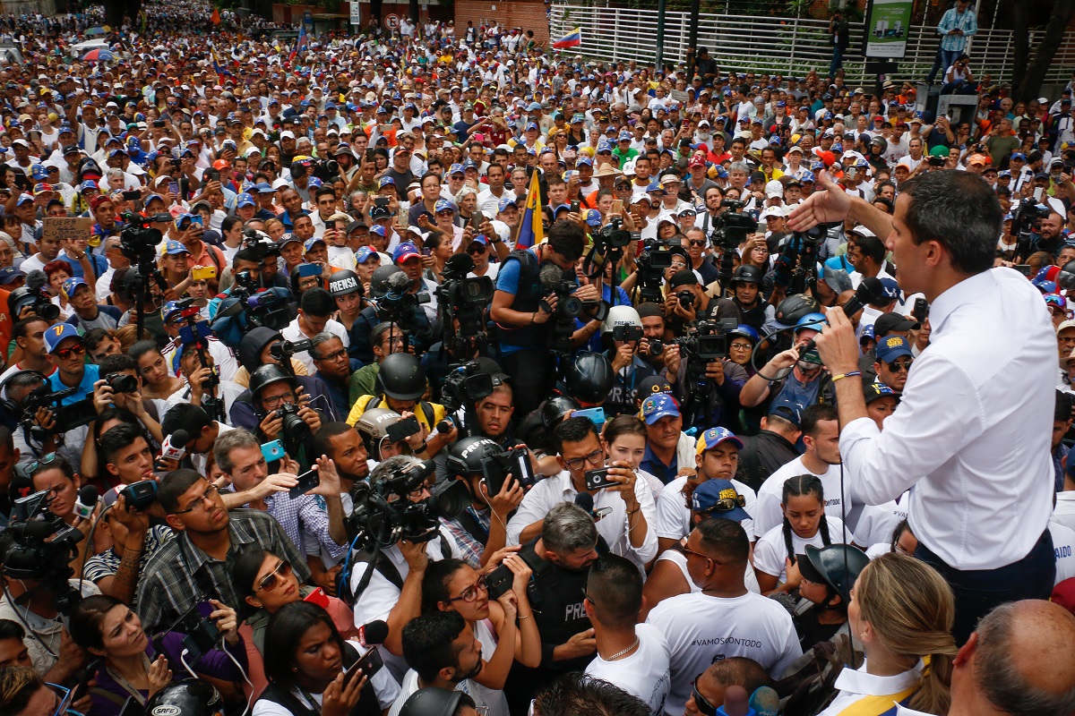 Caracas: Marcha De La Oposicion Tras Informe De Bachelet Sobre Venezuela