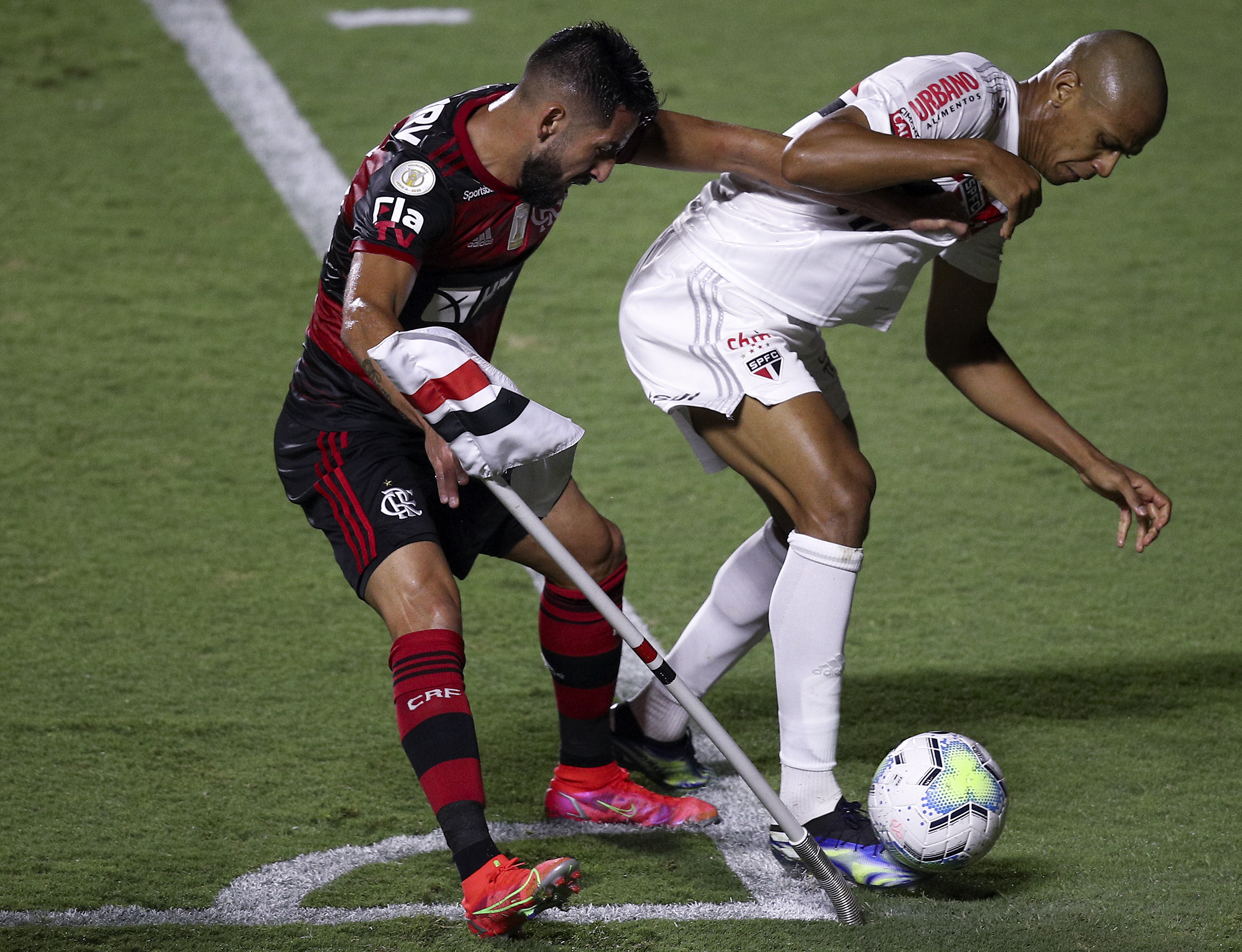 Brasileirao Series A: Sao Paulo V Flamengo Play Behind Closed Doors Amidst The Coronavirus (covid 19) Pandemic