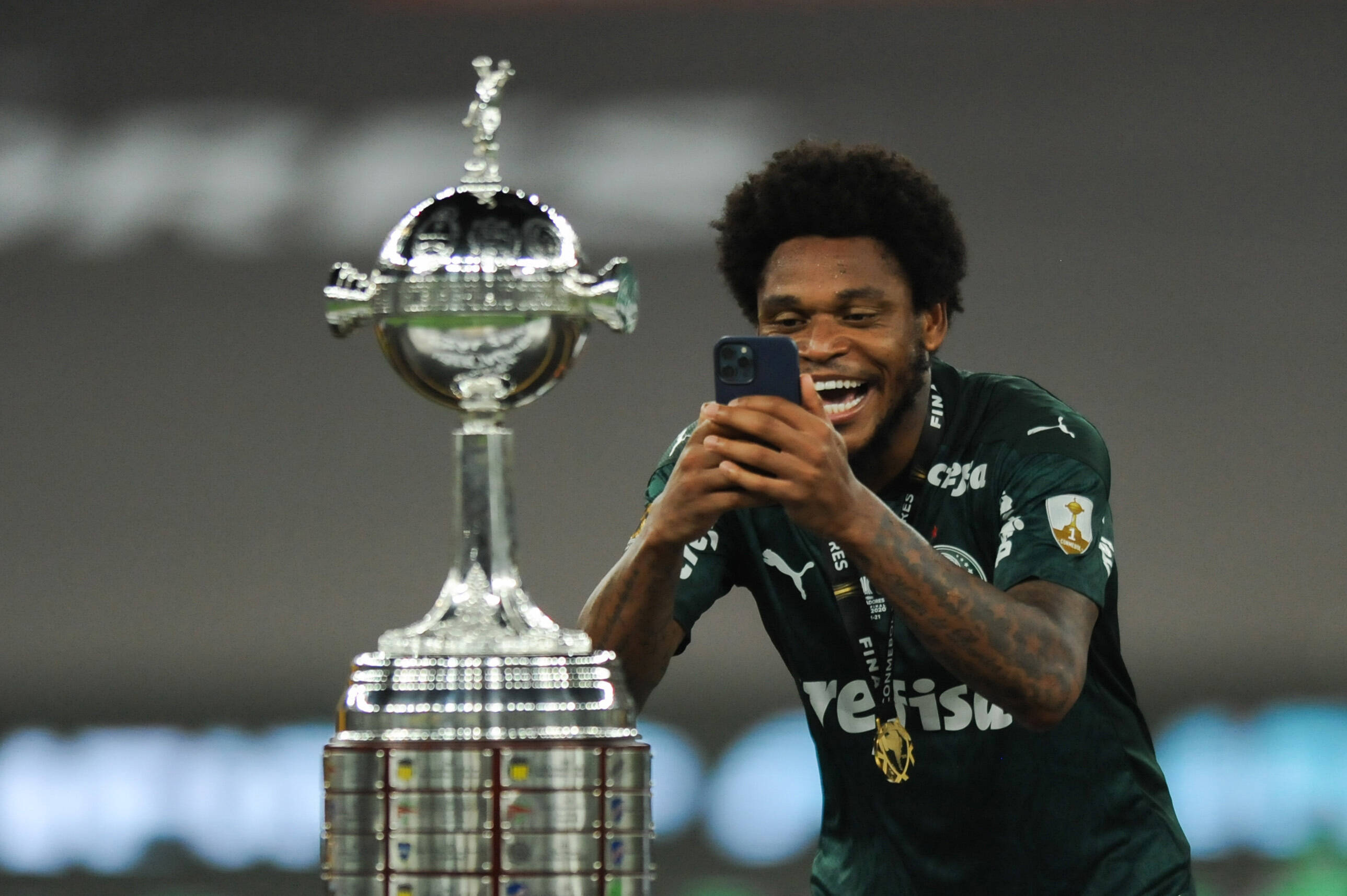 30th January 2021; Maracana Stadium, Rio De Janeiro, Brazil; Libertadores Cup, Final, Palmeiras Versus Santos; Luiz Adr