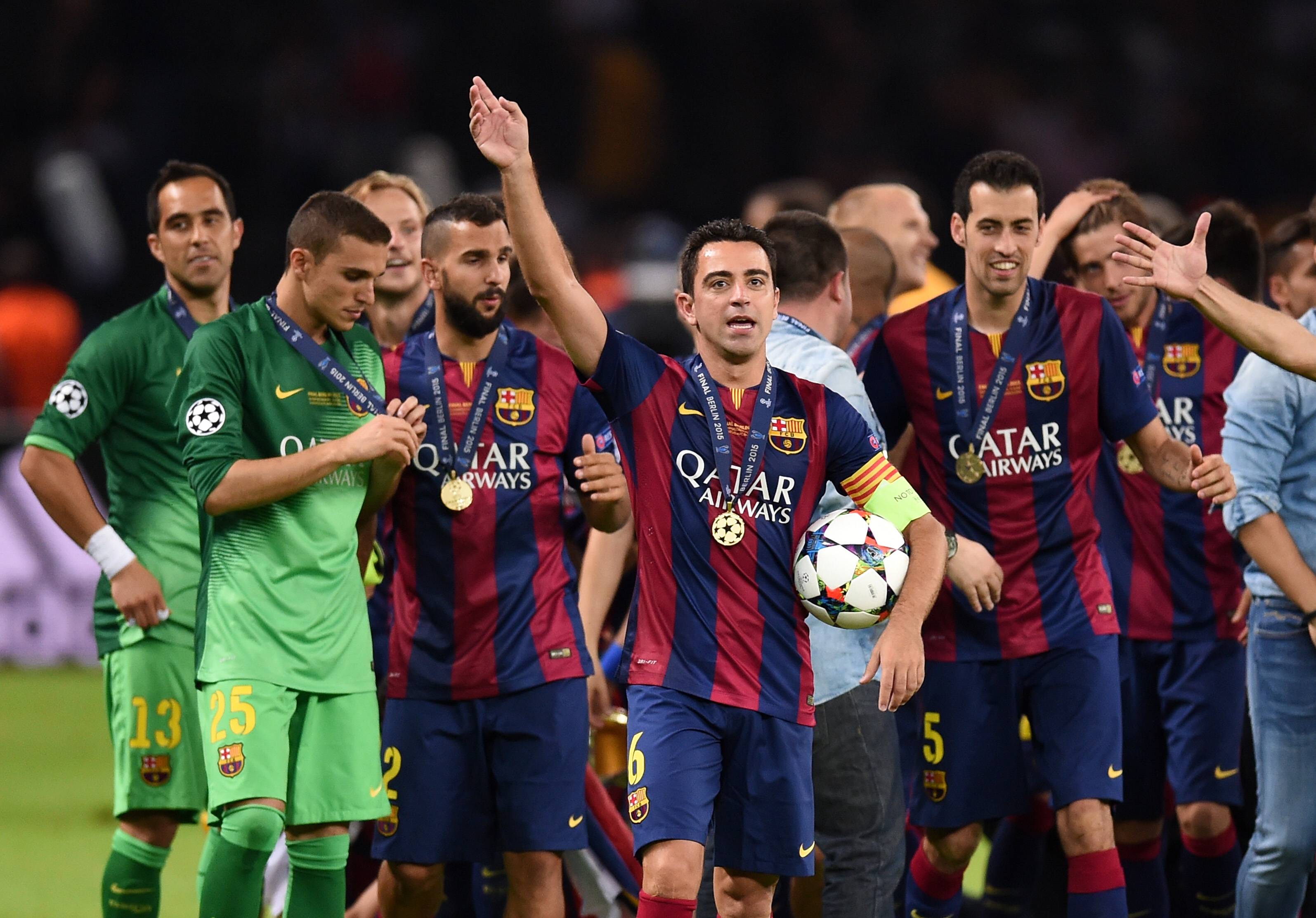 Fussball Champions League Finale Saison 2014 2015 Juventus Turin Fc Barcelona Barca 06 06 2015 Der