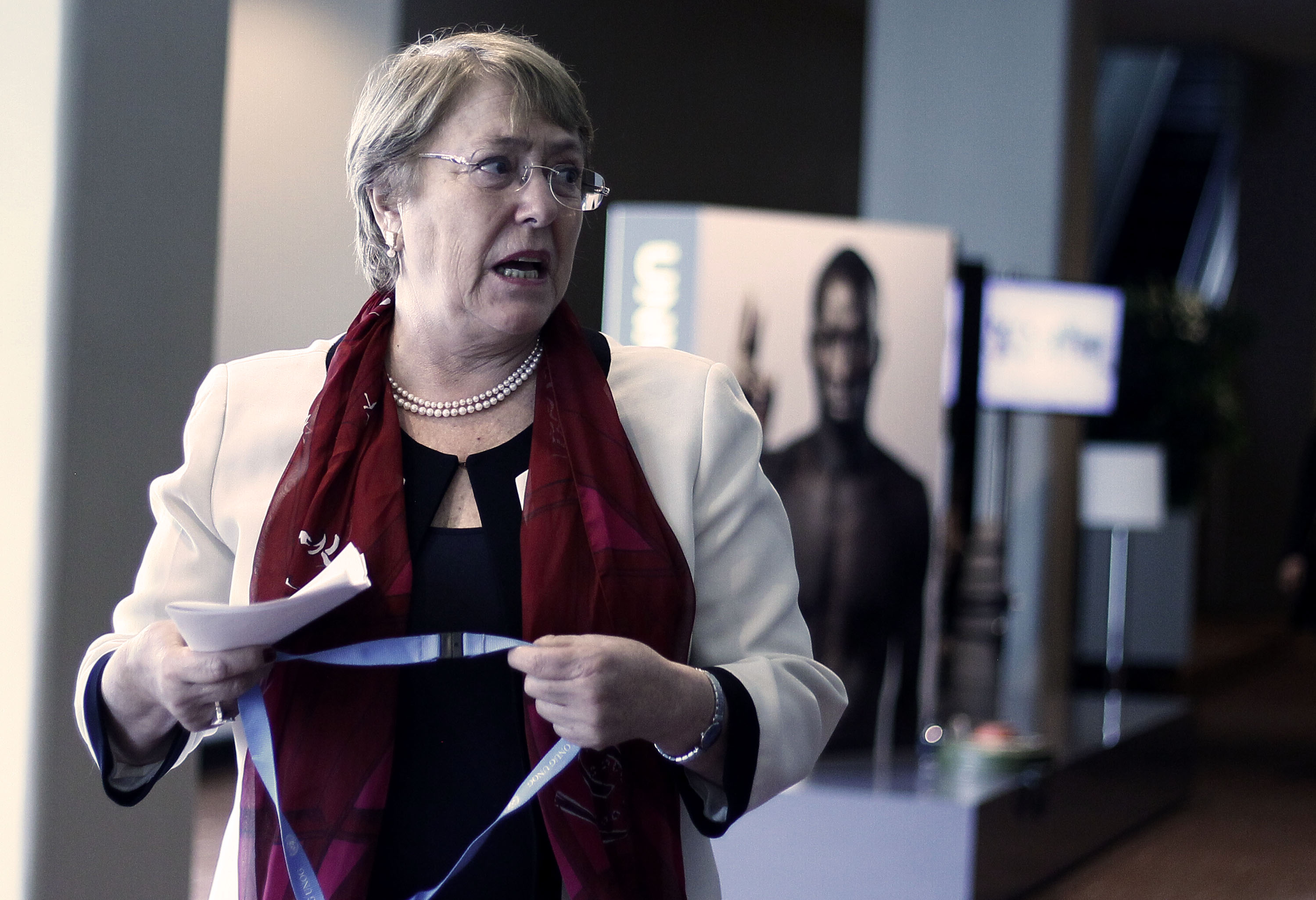 New York: Michelle Bachelet Realiza Conferencia De Prensa En La Onu