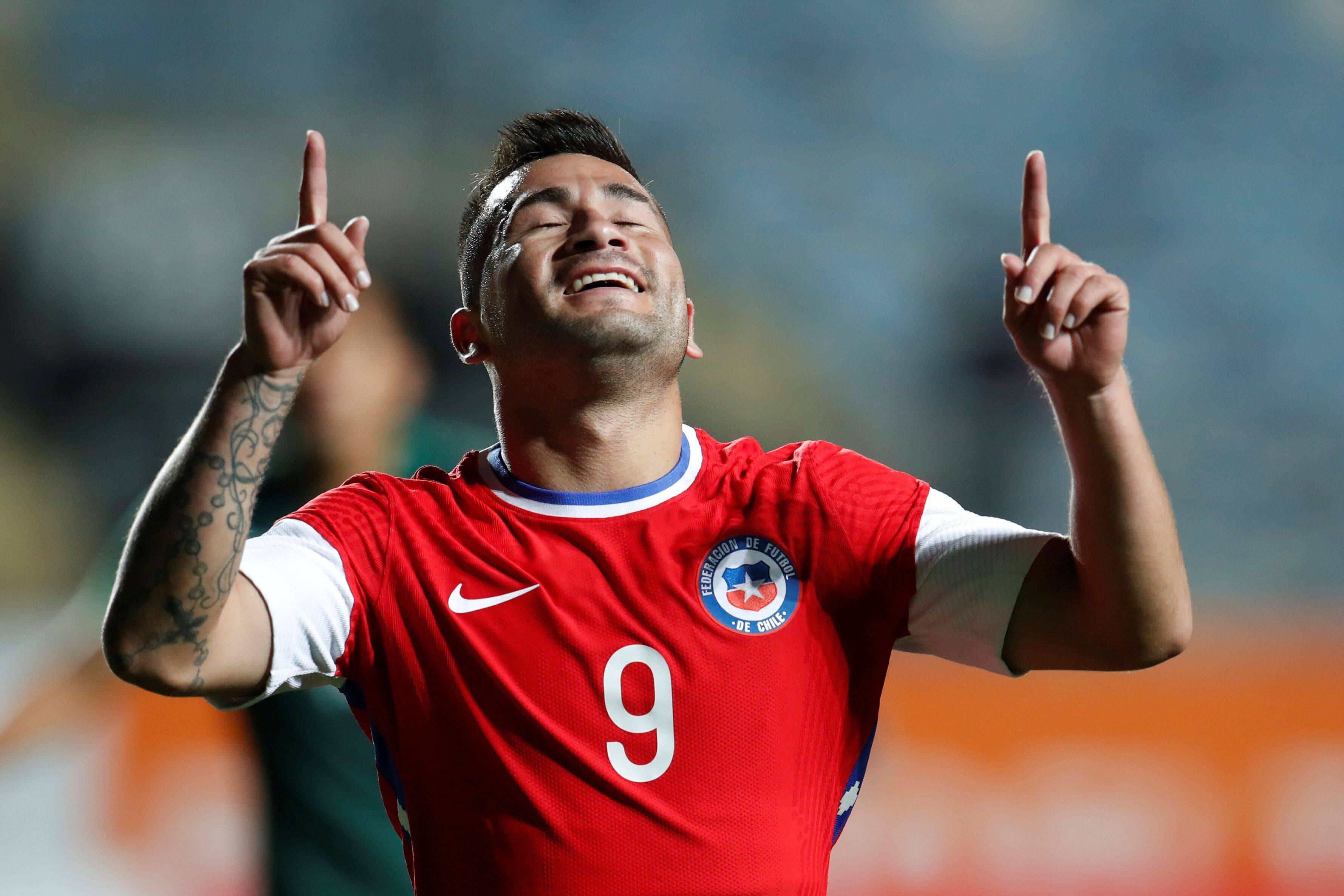 Fußball, Länderspiel, Chile Bolivien Jean Meneses Of Chile Celebrates After Scoring During An International Friendly,