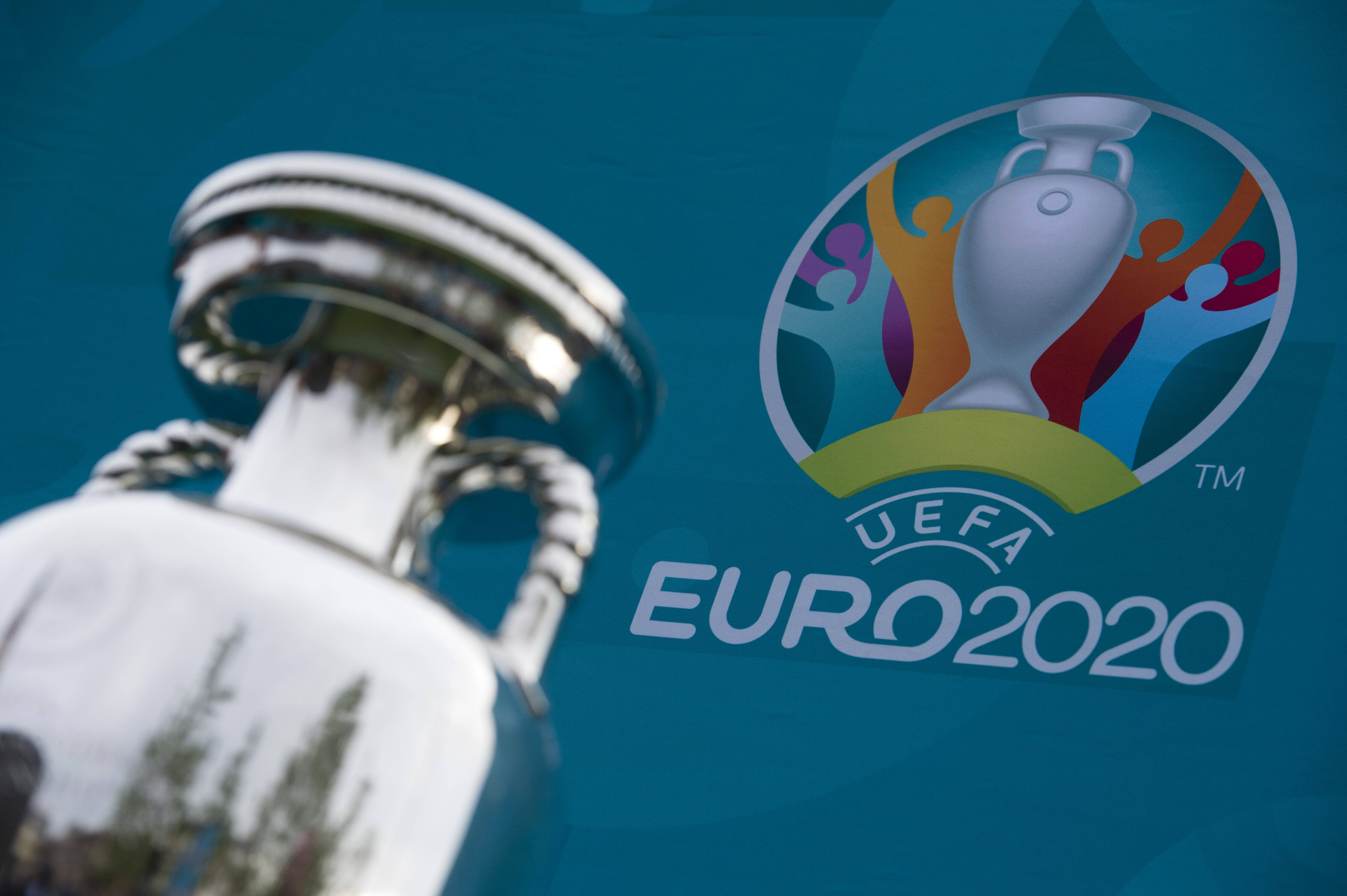 Euro 2020 Trophy Tour London The Henri Delaunay Cup, Which Made A Special Visit To London Today As Part Of The Uefa E