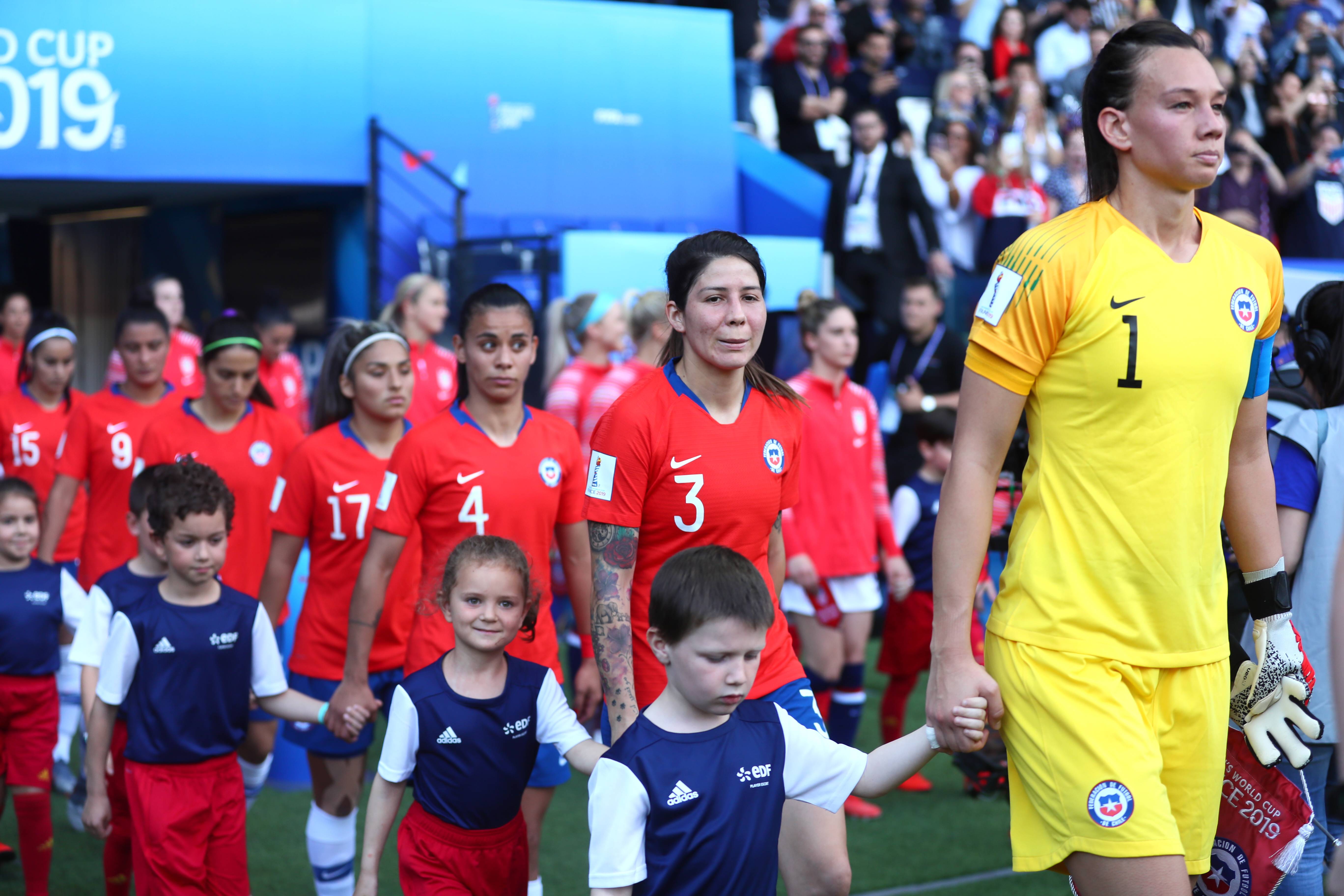 Usa Women V Chile Women 2019 Fifa Women S World Cup Christiane Endler Carla Guerrero And The Rest O