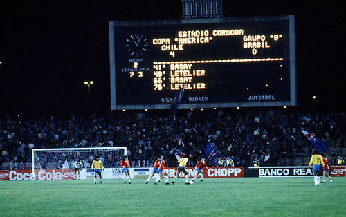 Chile Brasil Copa America 1987 3 Julio