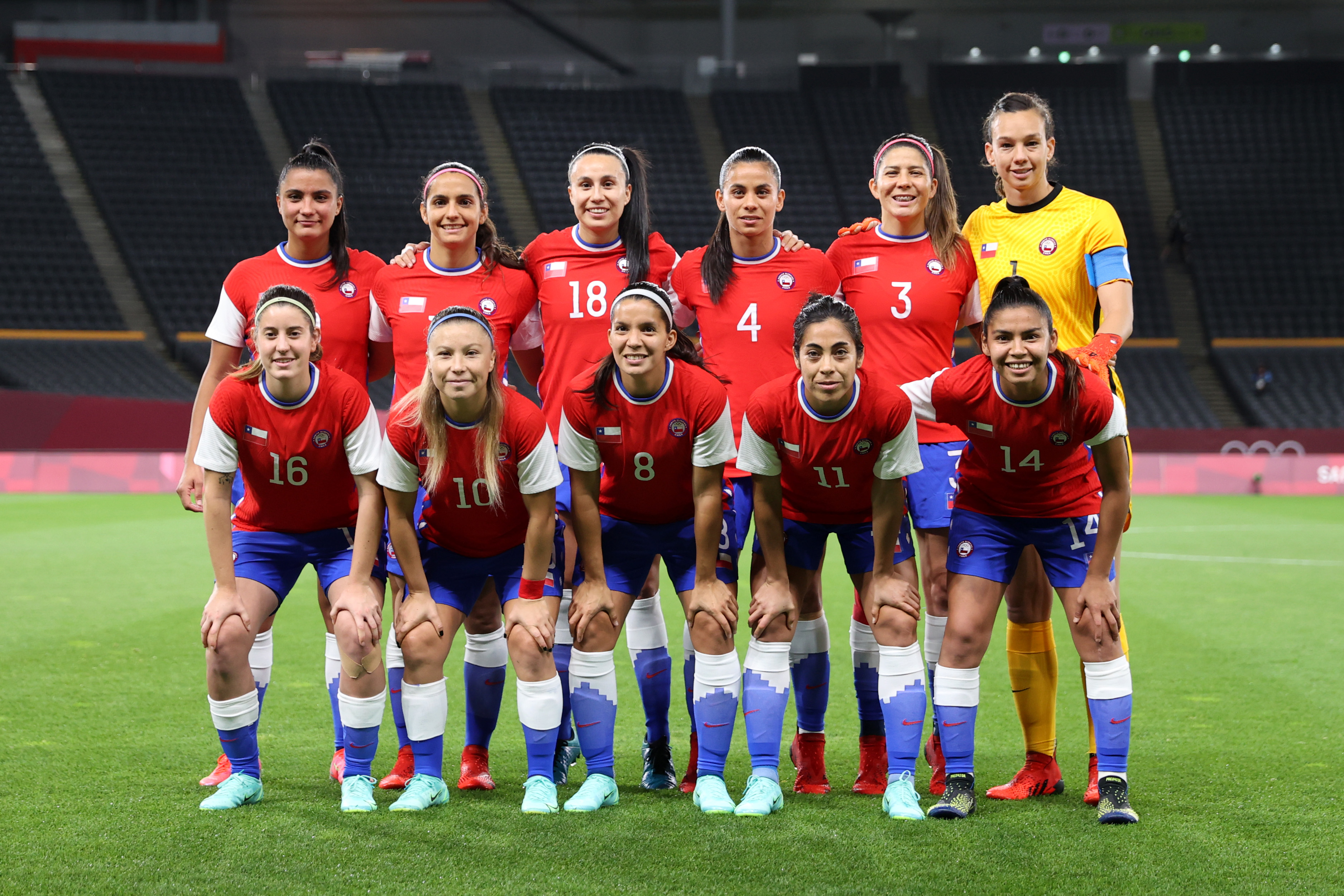 Chile V Canada: Women's Football Olympics: Day 1