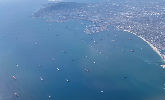 California Congestión Puerto