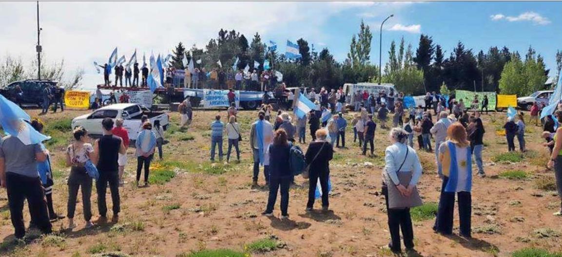 Protesta En Bariloche