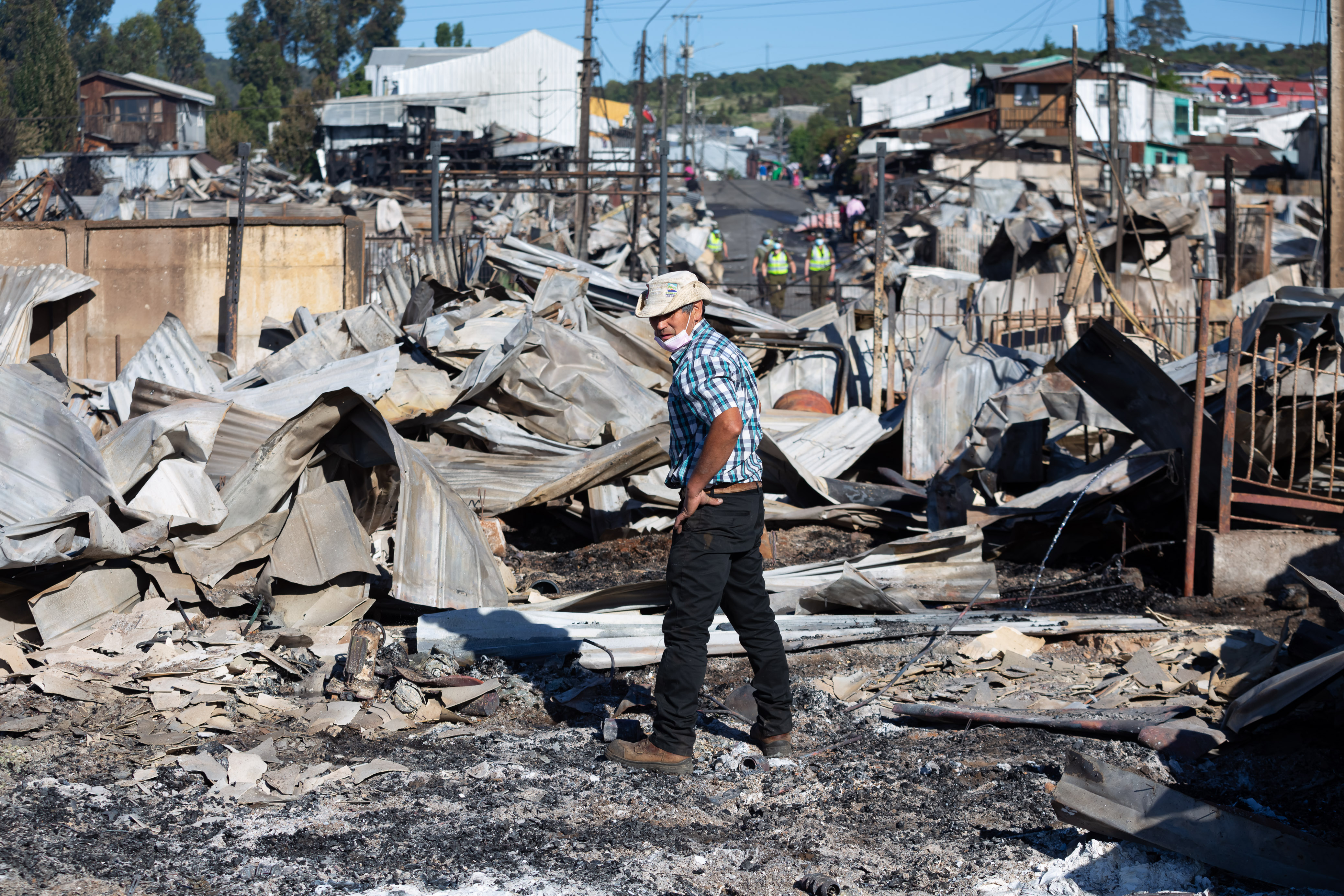 Castro: Incendio Forestal Que Destruyó Más De 140 Casas