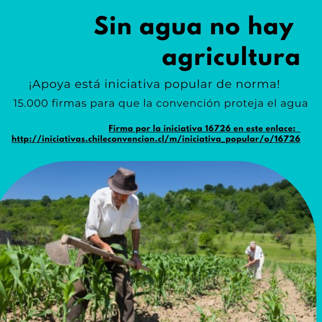 Campaña Agua Agricultura