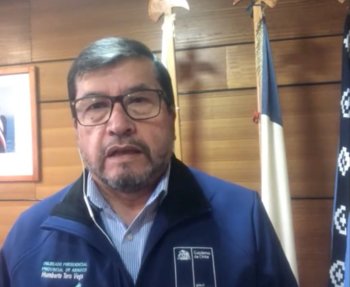 Delegado presidencial de Arauco, Humberto Toro