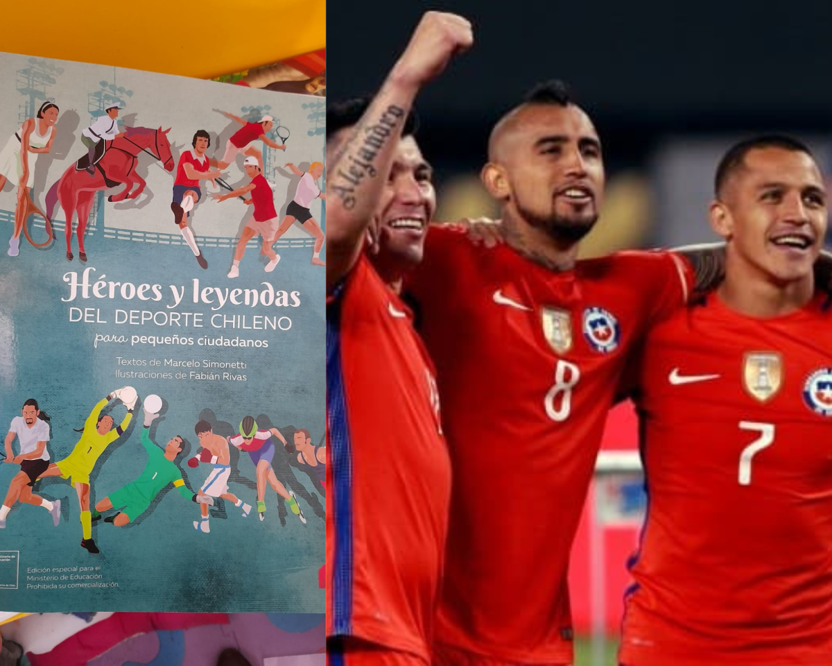 Héroes y leyendas del deporte chileno para pequeños ciudadanos