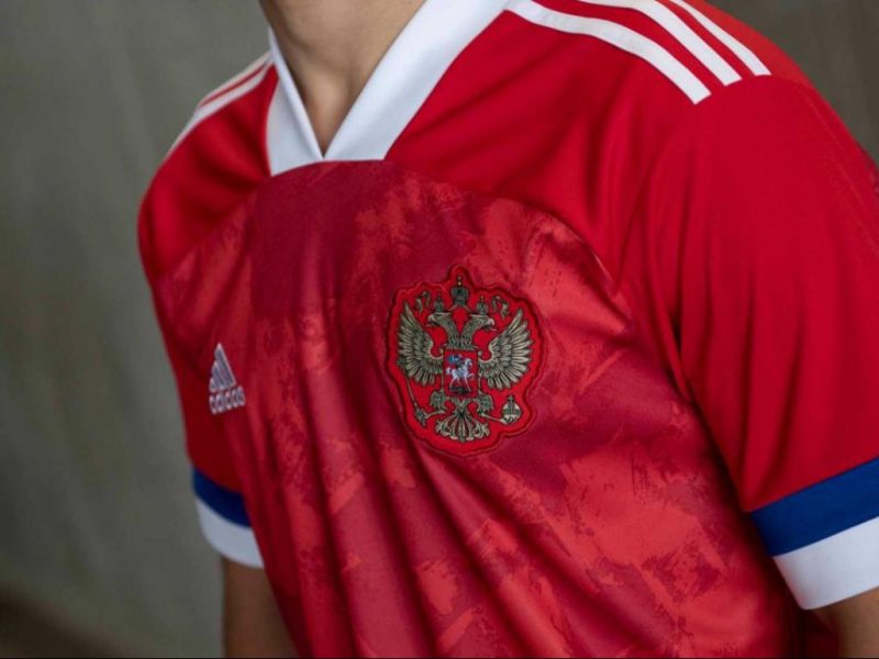 Camiseta de la Selección de Rusia.