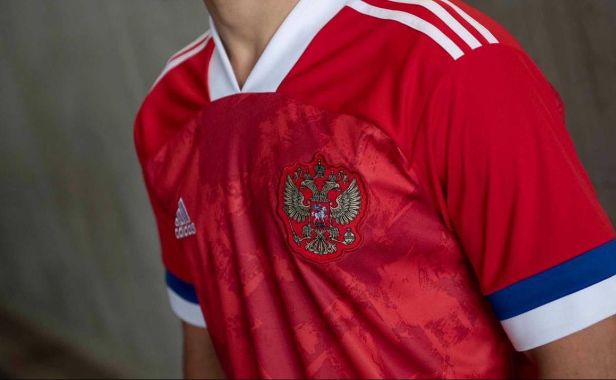 Camiseta de la Selección de Rusia.