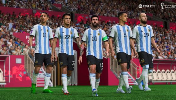 Selección de Argentina en el FIFA 23.