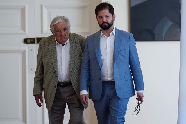 Gabriel Boric y Pepe Mujica