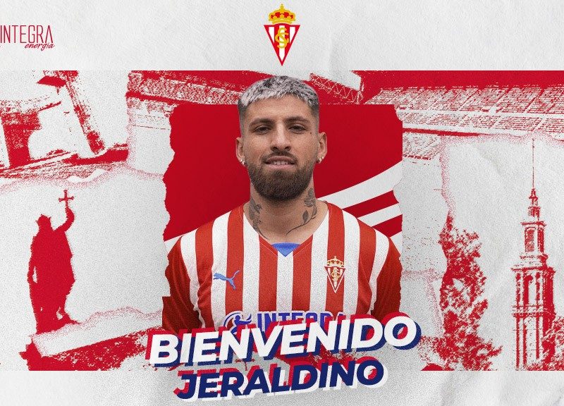 Real Sporting anunció a Ignacio Jeraldino como su nuevo delantero.