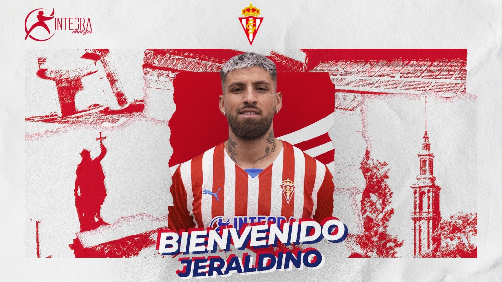 Real Sporting anunció a Ignacio Jeraldino como su nuevo delantero.