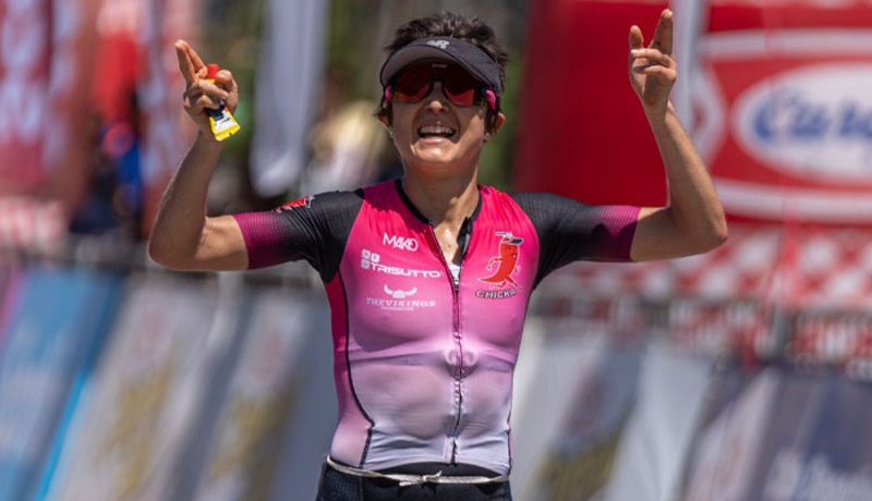 Bárbra Riveros se consagró campeona del Ironman 2023