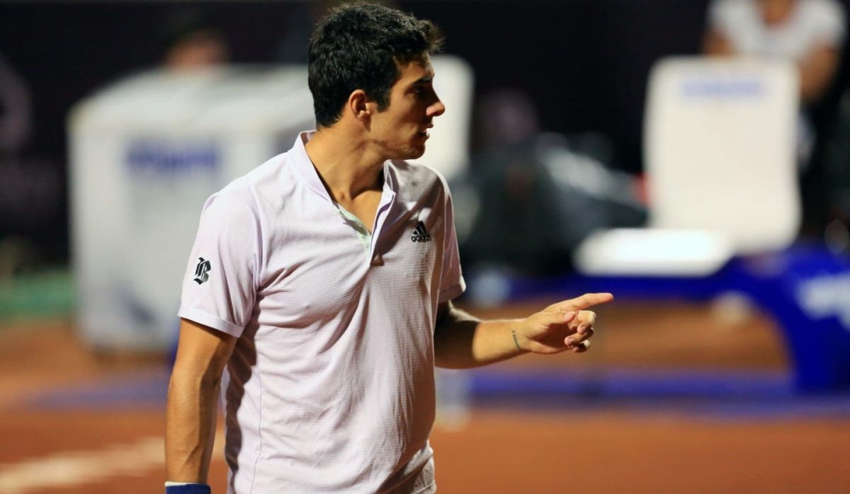 Cristian Garin conoció a su rival en el debut del Chile Open.