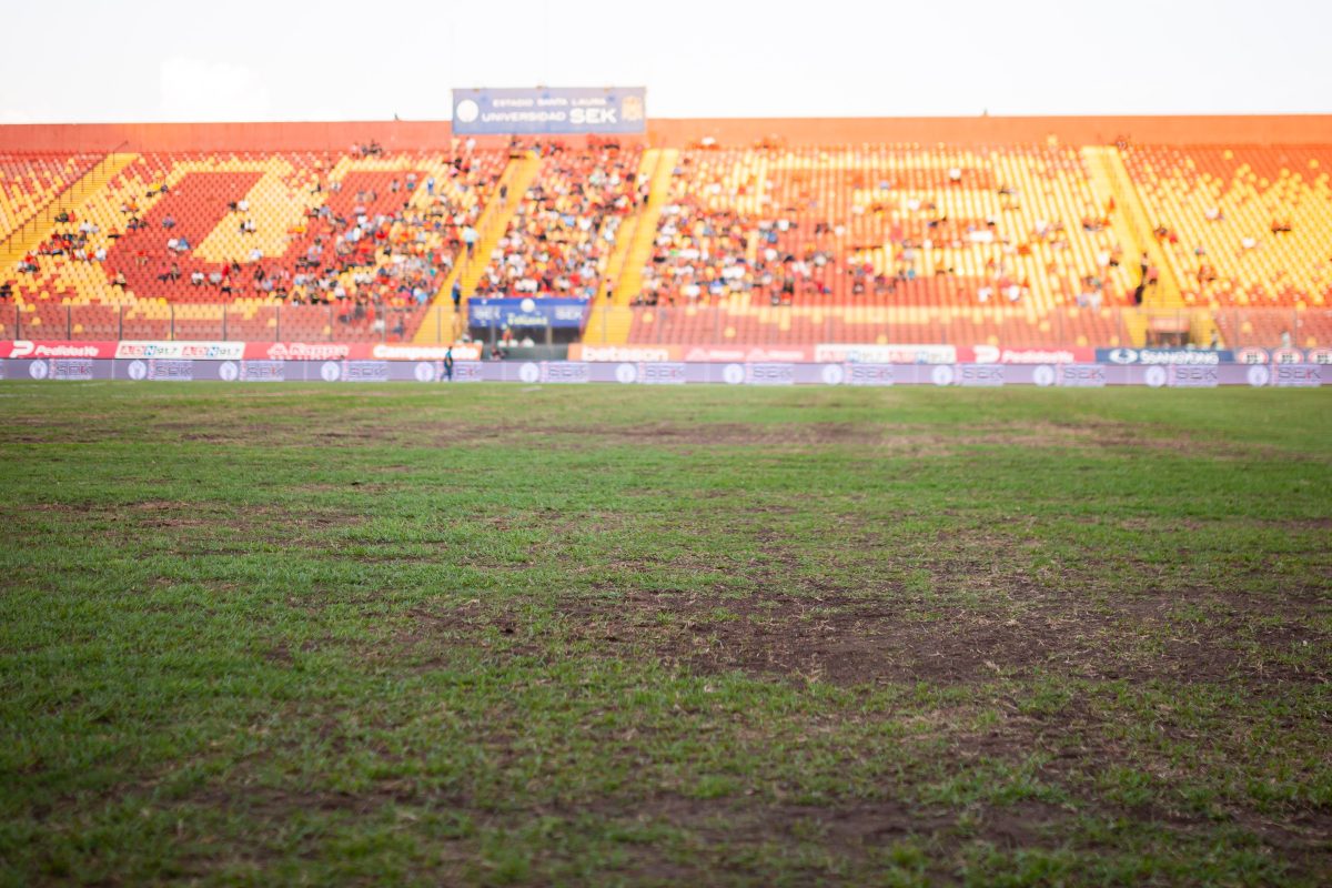 Estadio Santa Laura no se utilizará hasta marzo.