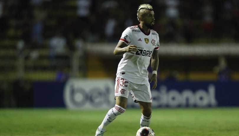Arturo Vidal reaccionó tras nueva titularidad en Flamengo.