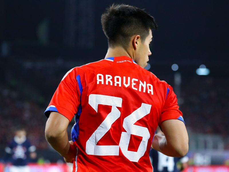 Alexander Aravena se refirió a su debut con la camiseta de La Roja.