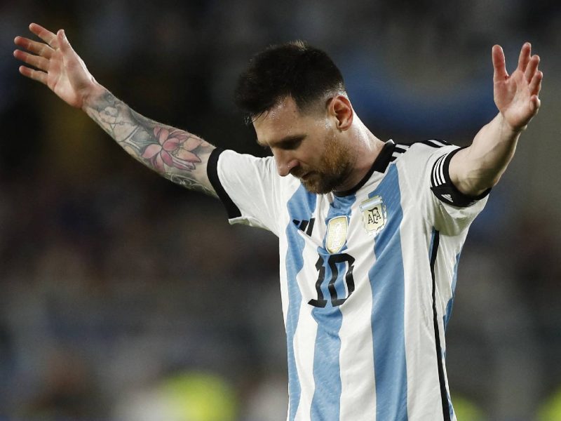 Lionel Messi supera los 100 goles con la Selección de Argentina.