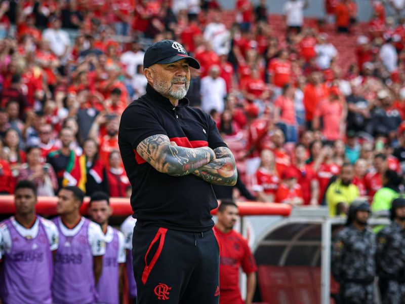 Flamengo sufre su primera derrota en la era Sampaoli.