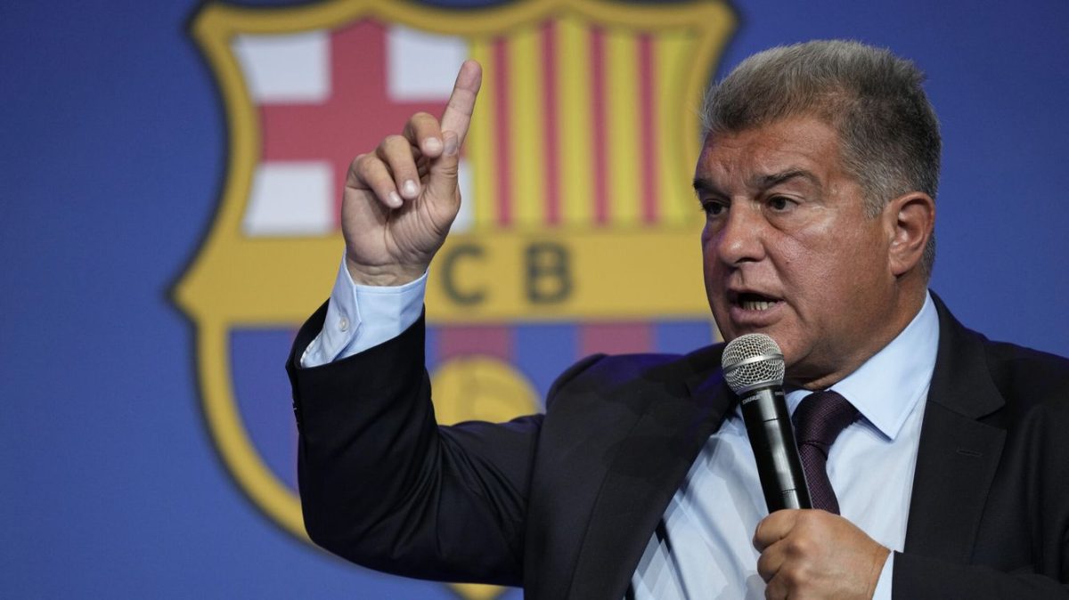 El presidente del Barça se volvió a referir al "Caso Negreira"