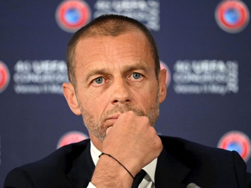 El presidente de la UEFA calificó de grave el 'Caso Negreira-Barcelona'.
