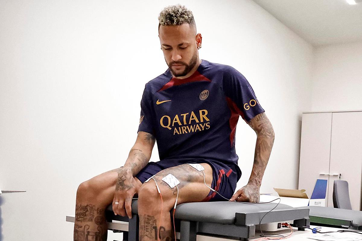 Neymar preocupa en el PSG.