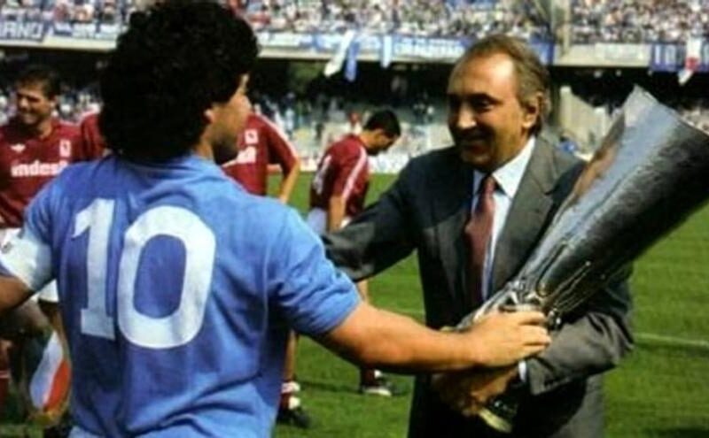 La particular anécdota de Corrado Ferlaino al fichar a Maradona.